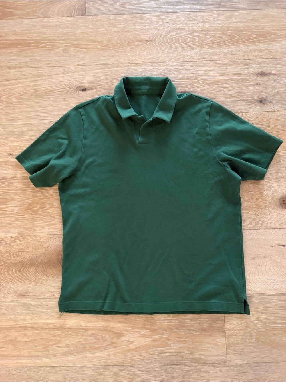 Lululemon Men’s pique performer Johnny collar short sleeve Shirt